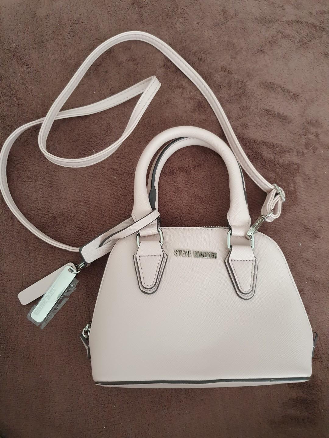 STEVE MADDEN BFAITH CROSSBODY BAG PURSE BLUSH