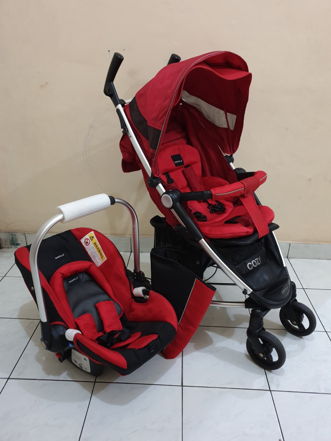 Stroller baby elle plus car deals seat