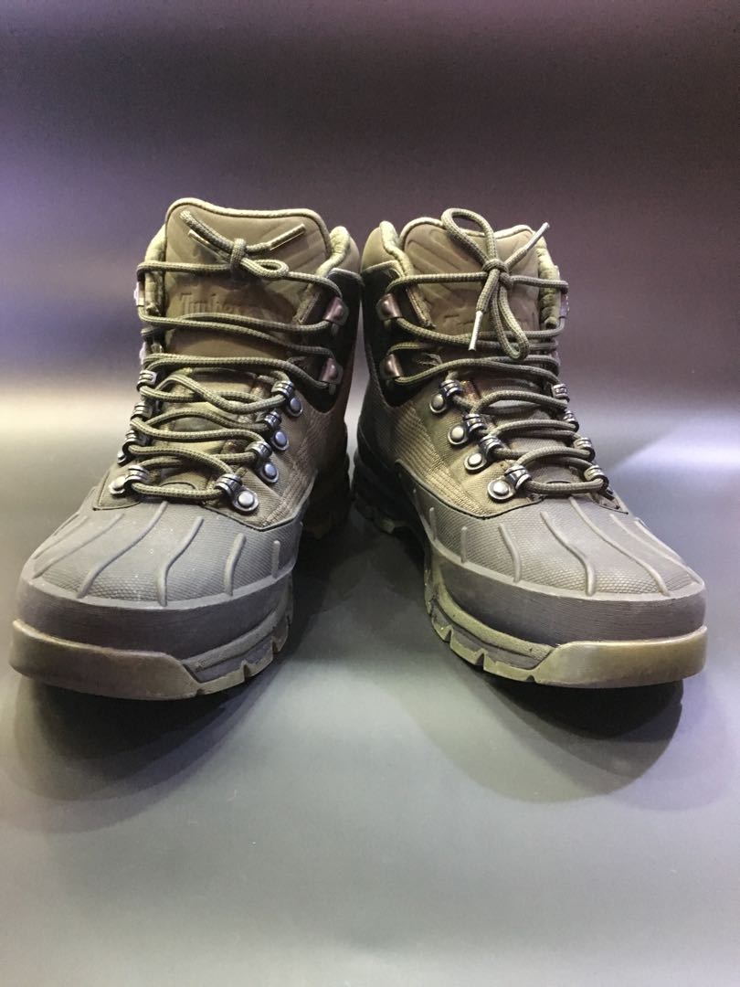 Timberland euro hiker shell jacquard boots Men s Fashion Footwear Boots on Carousell
