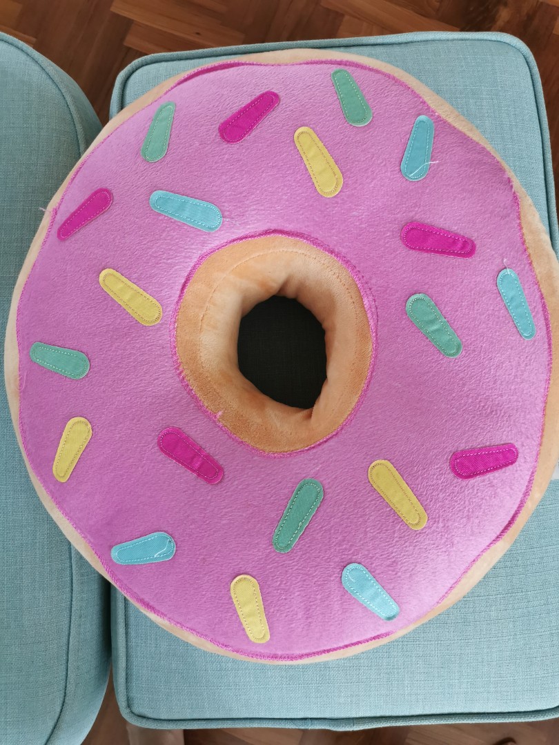 Typo Doughnut Soft Toy, Hobbies & Toys, Toys & Games on Carousell