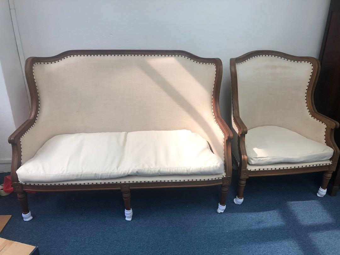 Victorian Style Sofa Set Furniture Sofas On Carousell