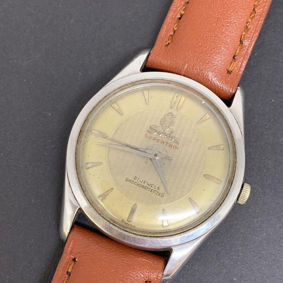 Vintage Sandoz Super Thin Winding Watch
