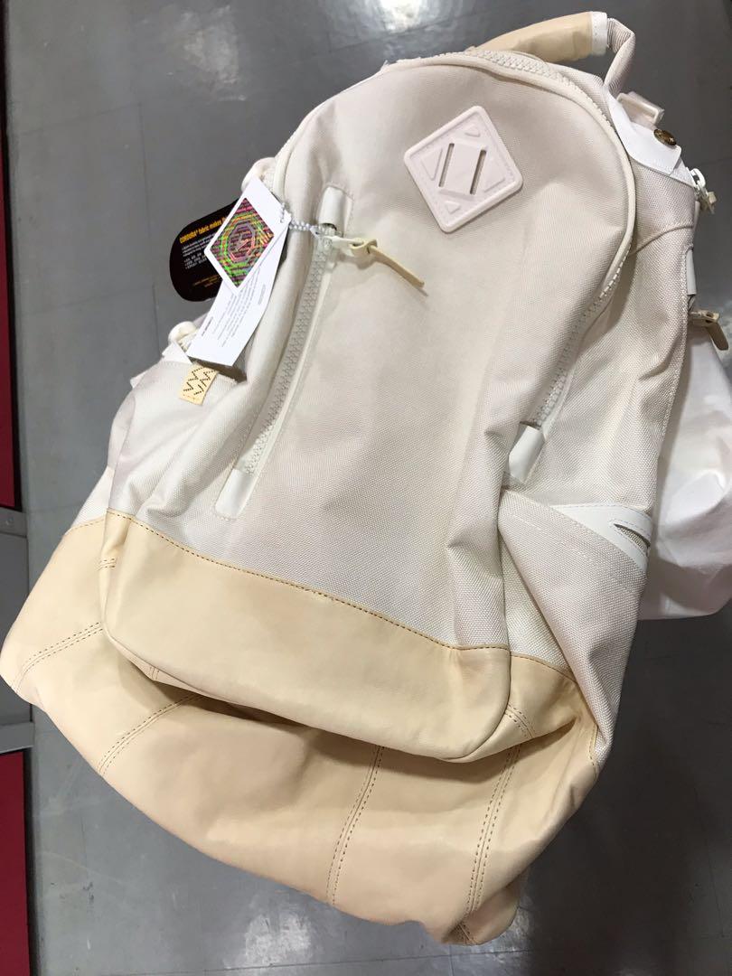 Visvim cordura 20L backpack off white, brand new, bag ballistic