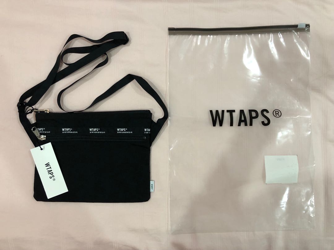 19ss WTAPS SLING BAG BLACK www.sieg vergaser