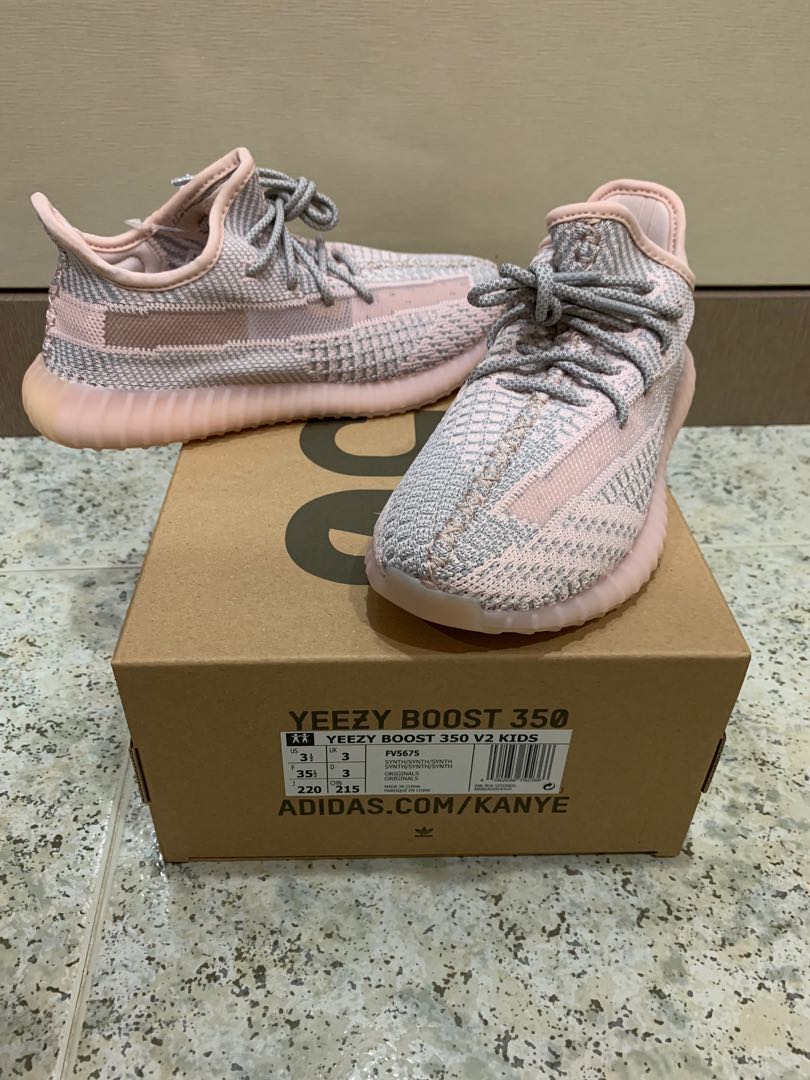 Light pink yeezy boost hotsell 35