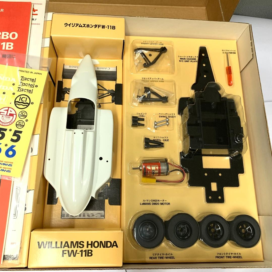 1/18 Vintage Kyosho F1 Racer Williams Honda Fw11B RC model 1/18 Vintage Kyosho F1 Racer Williams Honda Fw11B RC model