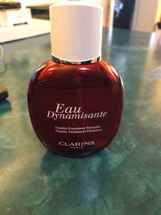 Clarins Eau Dynamisante treatment fragrance 100ml bottle almost new