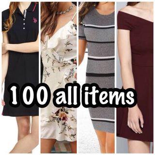 Sale sale 100 all items