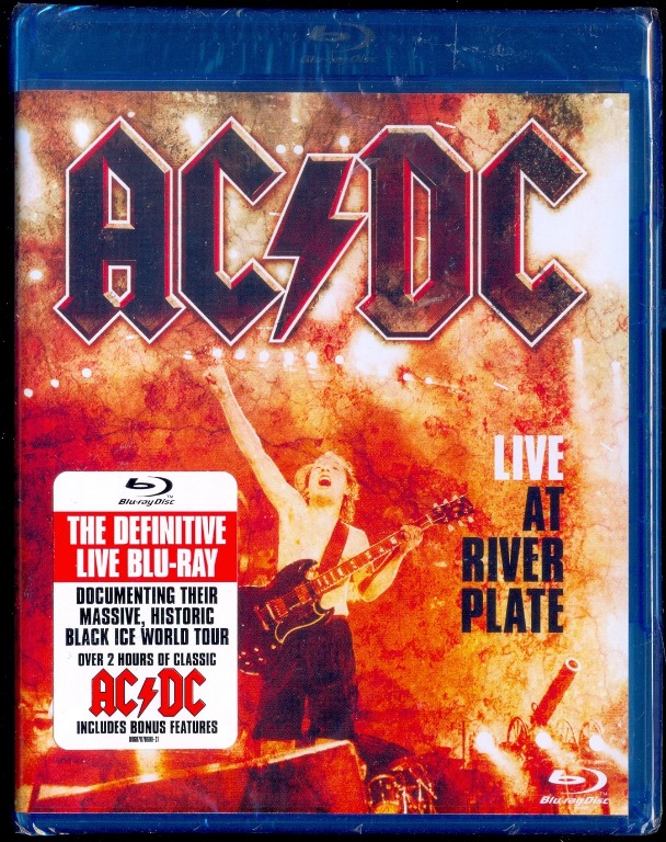 AC/DC Live At River Plate [ Blu-Ray ], Hobbies & Toys, Music & Media ...
