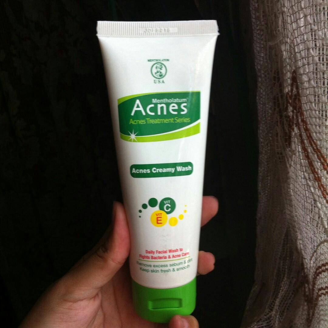 Acnes Creamy Wash Kesehatan Kecantikan Kulit Sabun Tubuh Di Carousell
