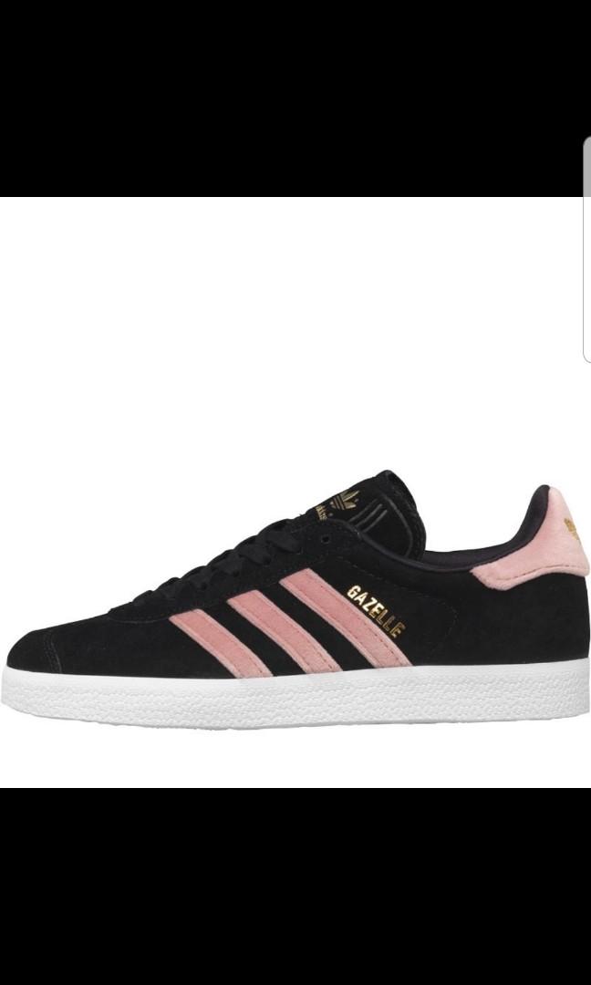 adidas gazelle black pink