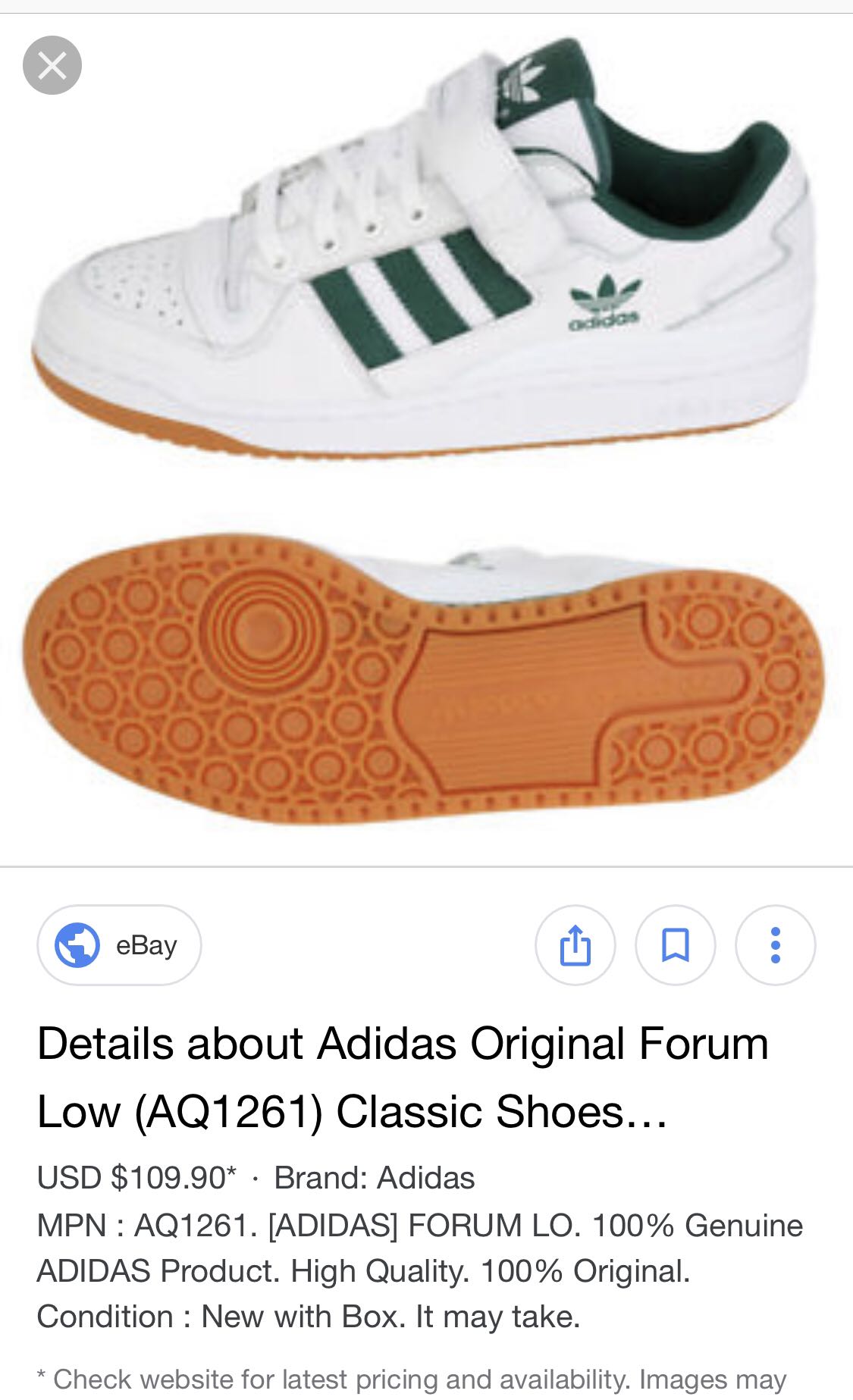 Adidas forum discount lo aq1261