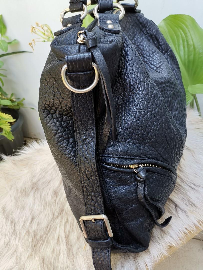 Leather handbag Martine Sitbon Black in Leather - 27412294