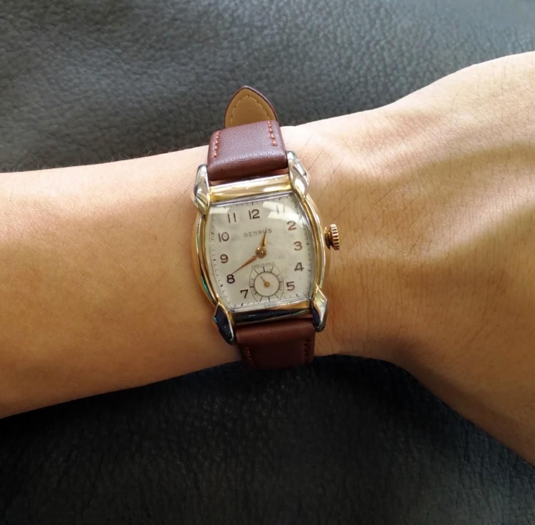 Benrus art hotsell deco watch
