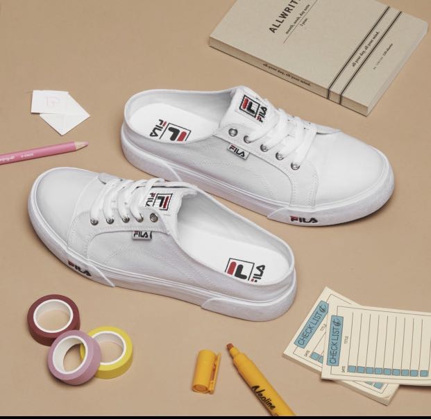 Fila on sale mule shoes