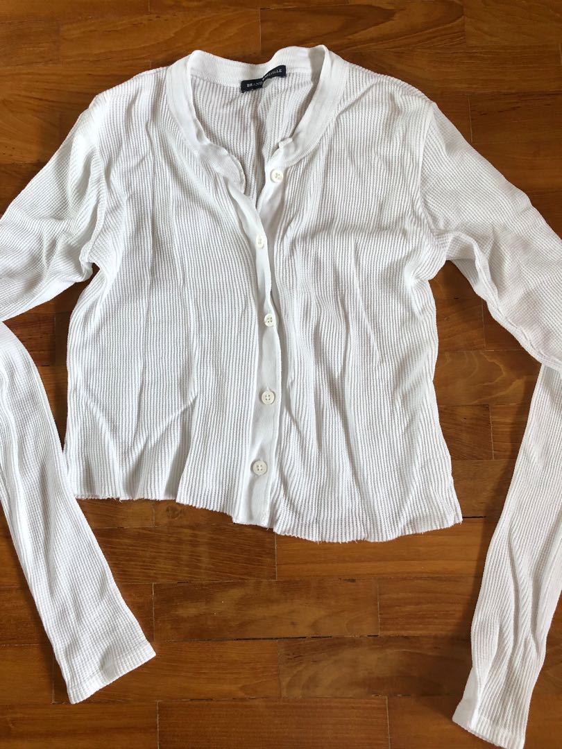 brandy melville georgia thermal top, Women's Fashion, Tops, Other Tops