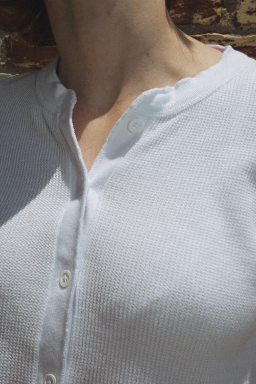 brandy melville georgia thermal top, Women's Fashion, Tops, Other Tops