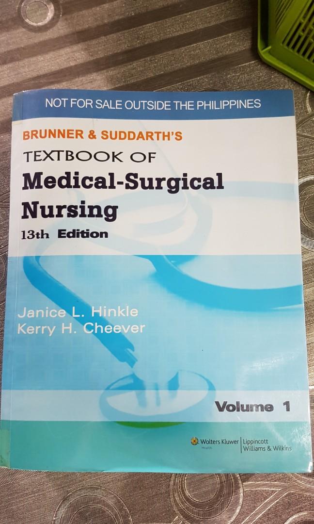 Brunner And Suddarth S Textbook Medical Surgical Nursing 13th