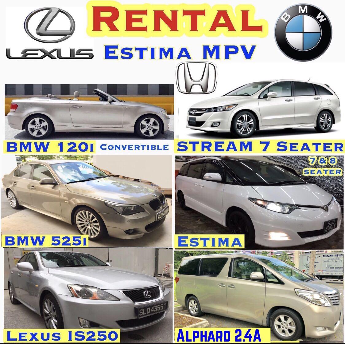 Google Car Rental Car Rental Toyota Estima Mpv 69 Alphard