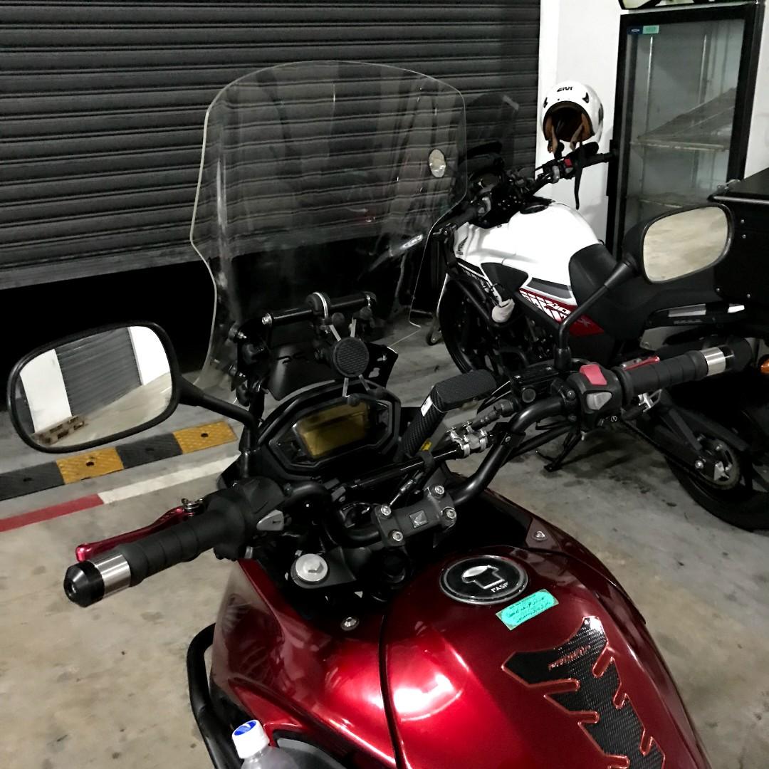 CB400X/Fighthawk/Tourism Honda Handlebar Replacement, Motorcycles