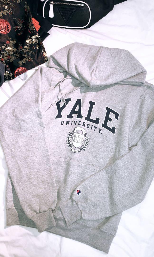 yale champion hoodie
