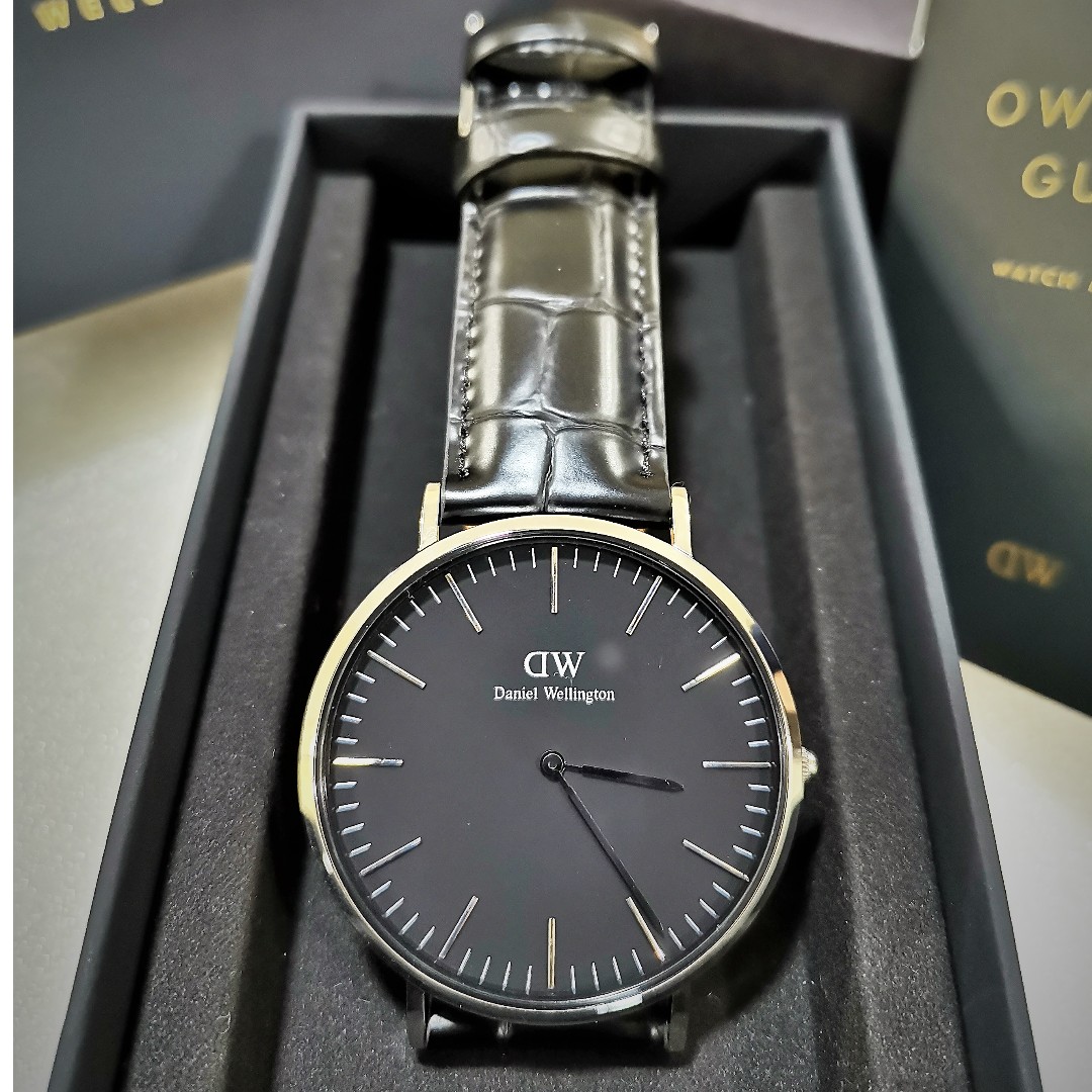 Classic black reading daniel wellington store
