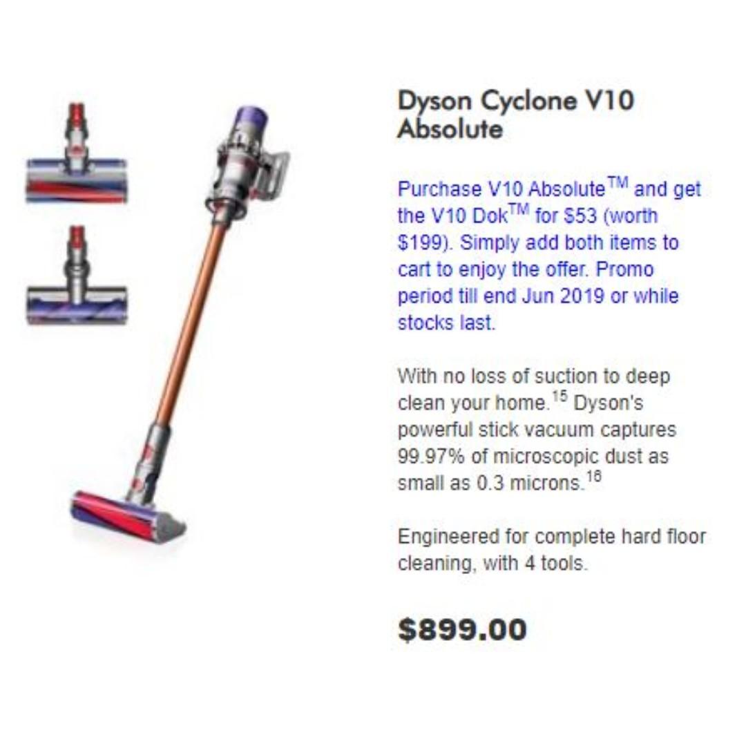 Dyson Cyclone V10 Absolute