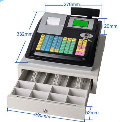 Electronic Cash Register With Inventory And Daily Sales Report On