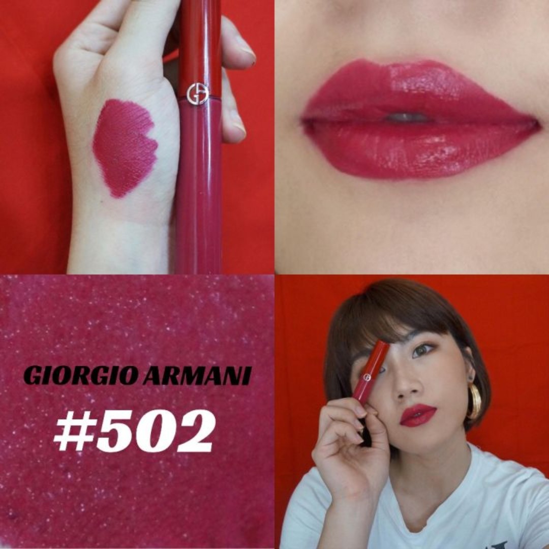 Giorgio armani lip maestro 502 discount