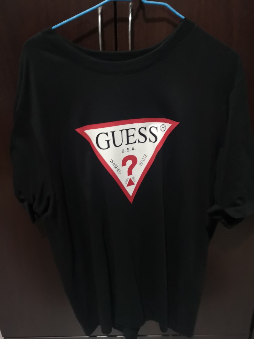 Guess tshirt, Men's Fashion, Tops & Sets, Tshirts & Polo Shirts on ...