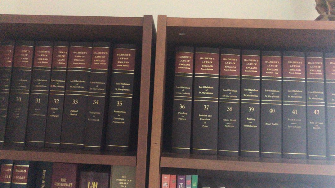 Halsbury S Law Of England 4th Edition Books Stationery Books On Carousell