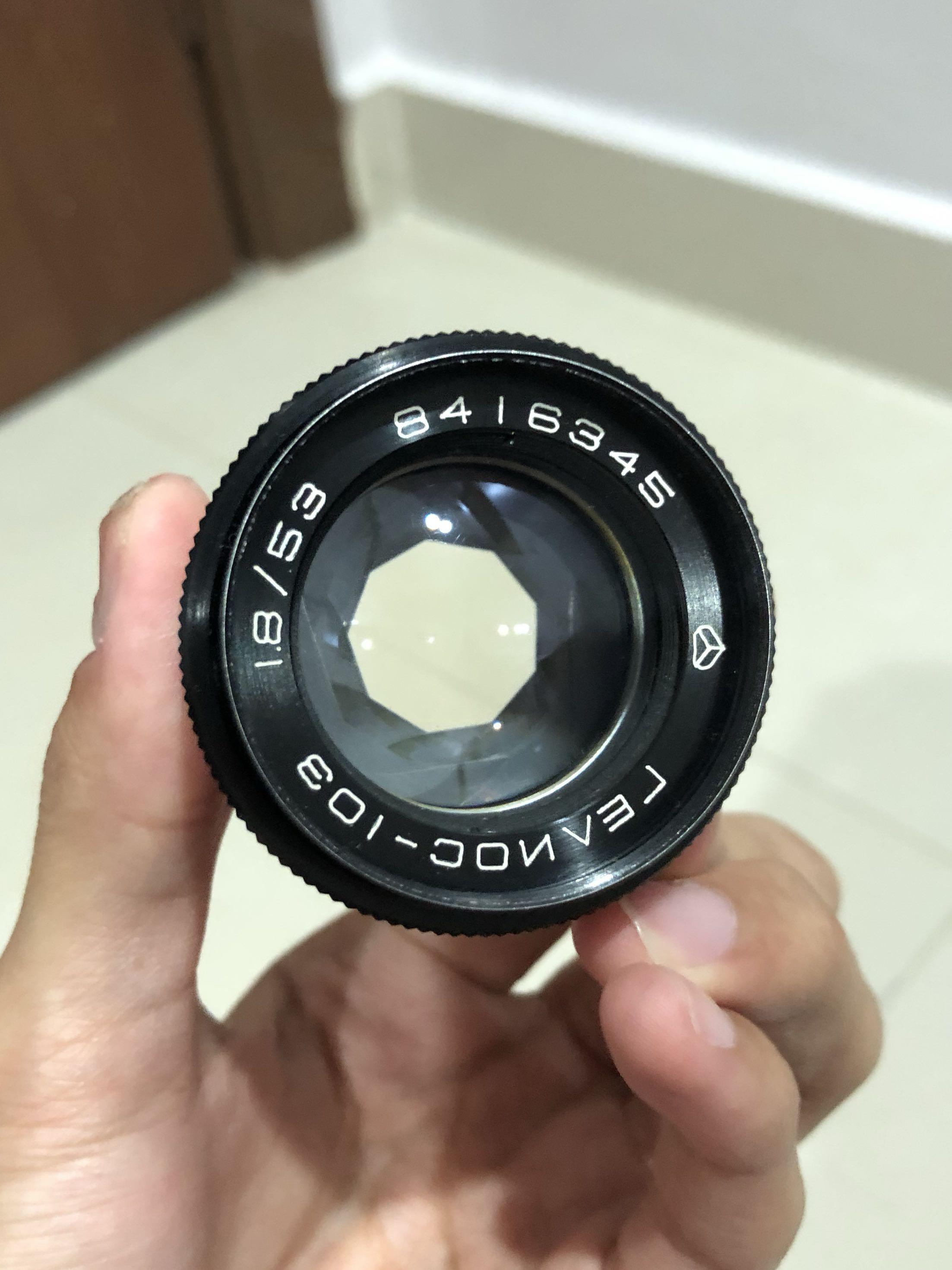 特注品 ライカLマウント helios-103 53mm f1.8 - レンズ(単焦点)