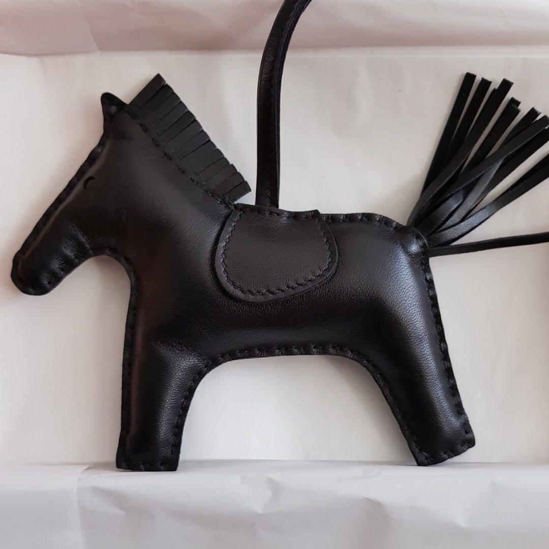 Hermes so sale black rodeo pm
