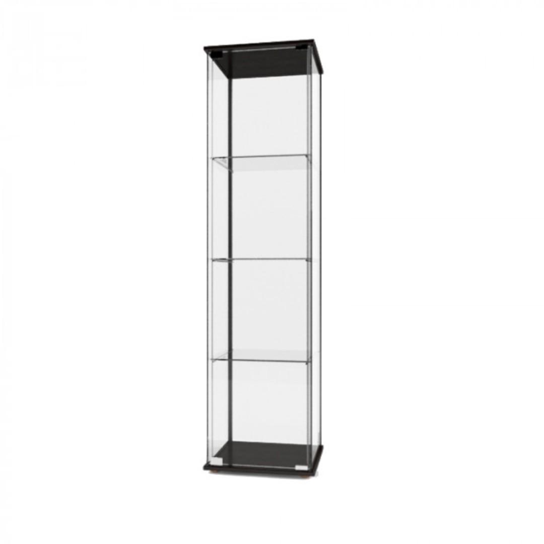 Detolf Glass Door Cabinet Black Brown Cabinets Matttroy
