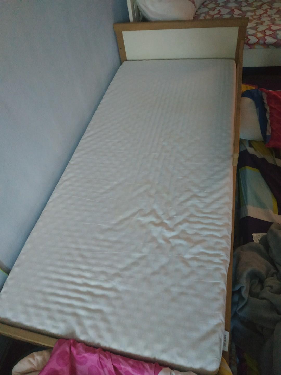 IKEA Sniglar Bed with Bed Rail, Furniture & Home Living, Furniture, Bed Frames & Mattresses on