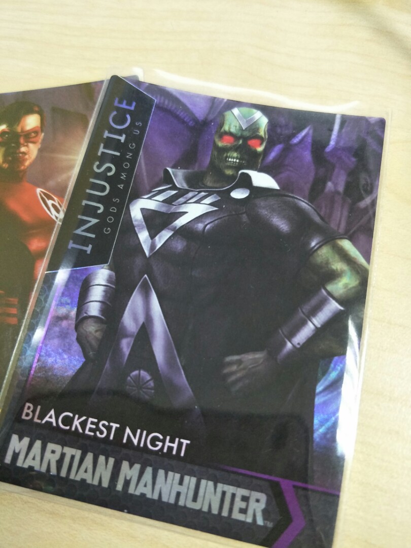 Injustice Arcade 78 Martian Manhunter Foil - 