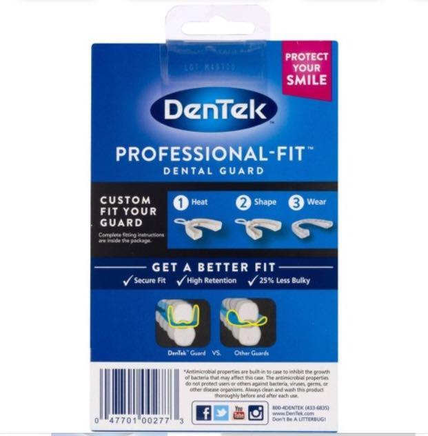 Instock Dentek Professional Fit Maximum Protection Dental Mouth