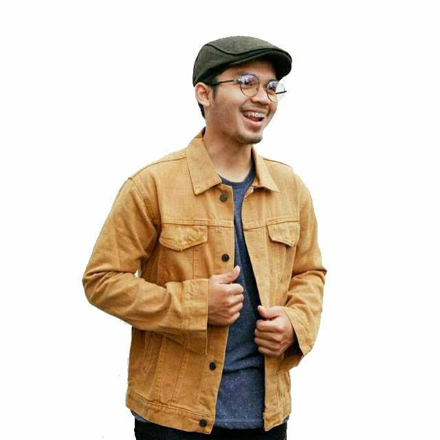 jaket levis mustard