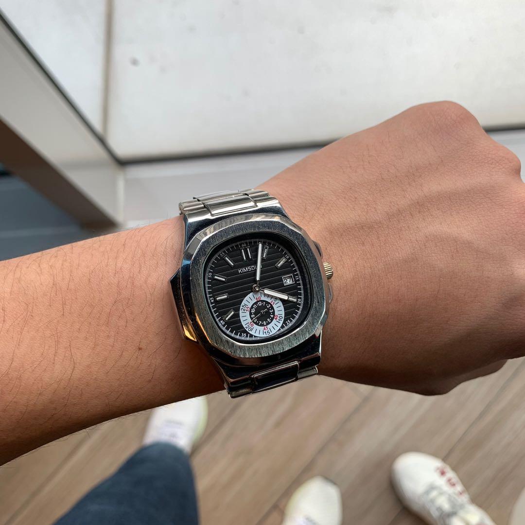 Kimsdun Watch Patek Philippe Homage Fesyen Pria Jam Tangan di