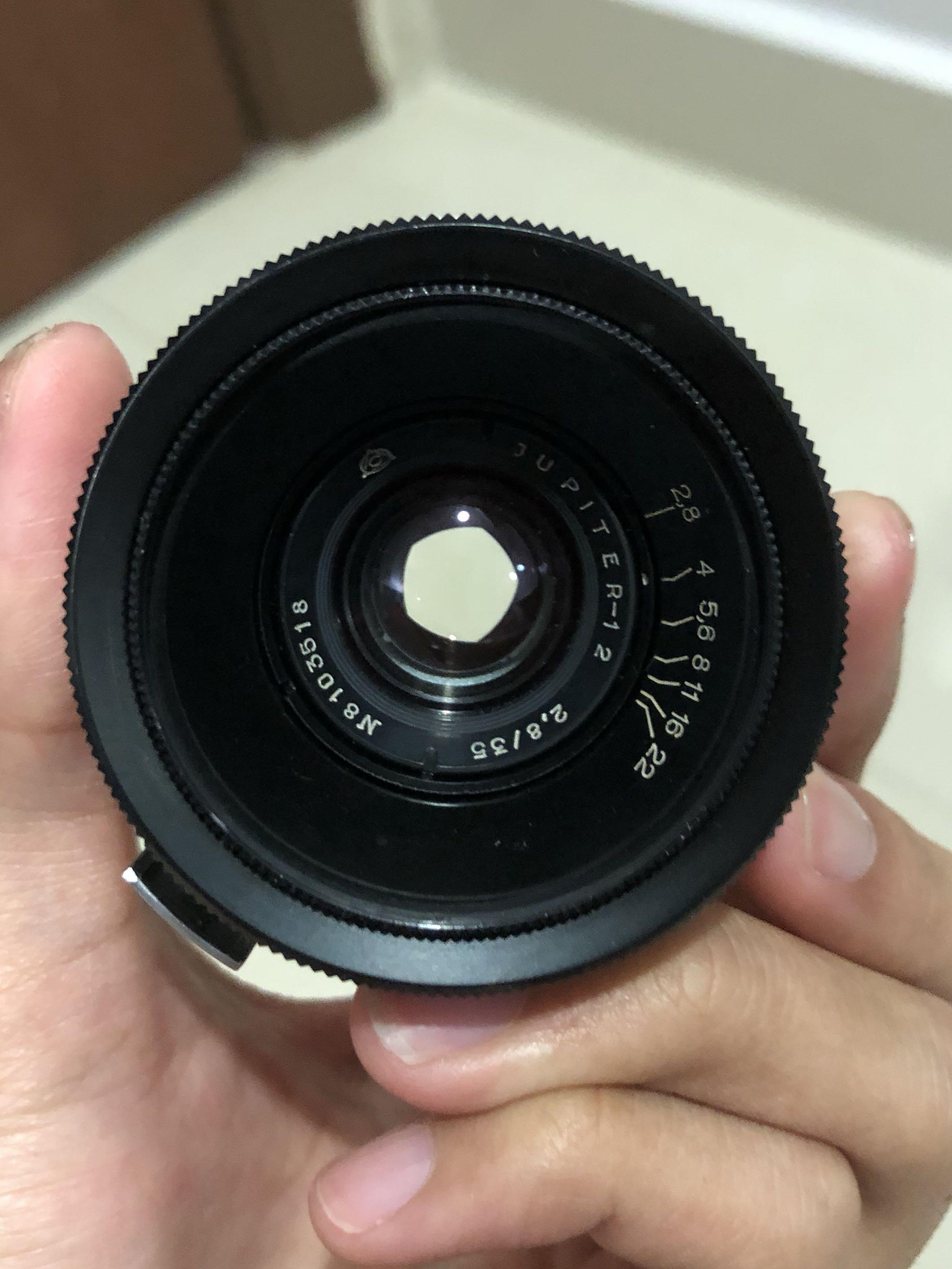KMZ Jupiter 12 35mm f2.8 Lens, Photography, Lens & Kits on Carousell