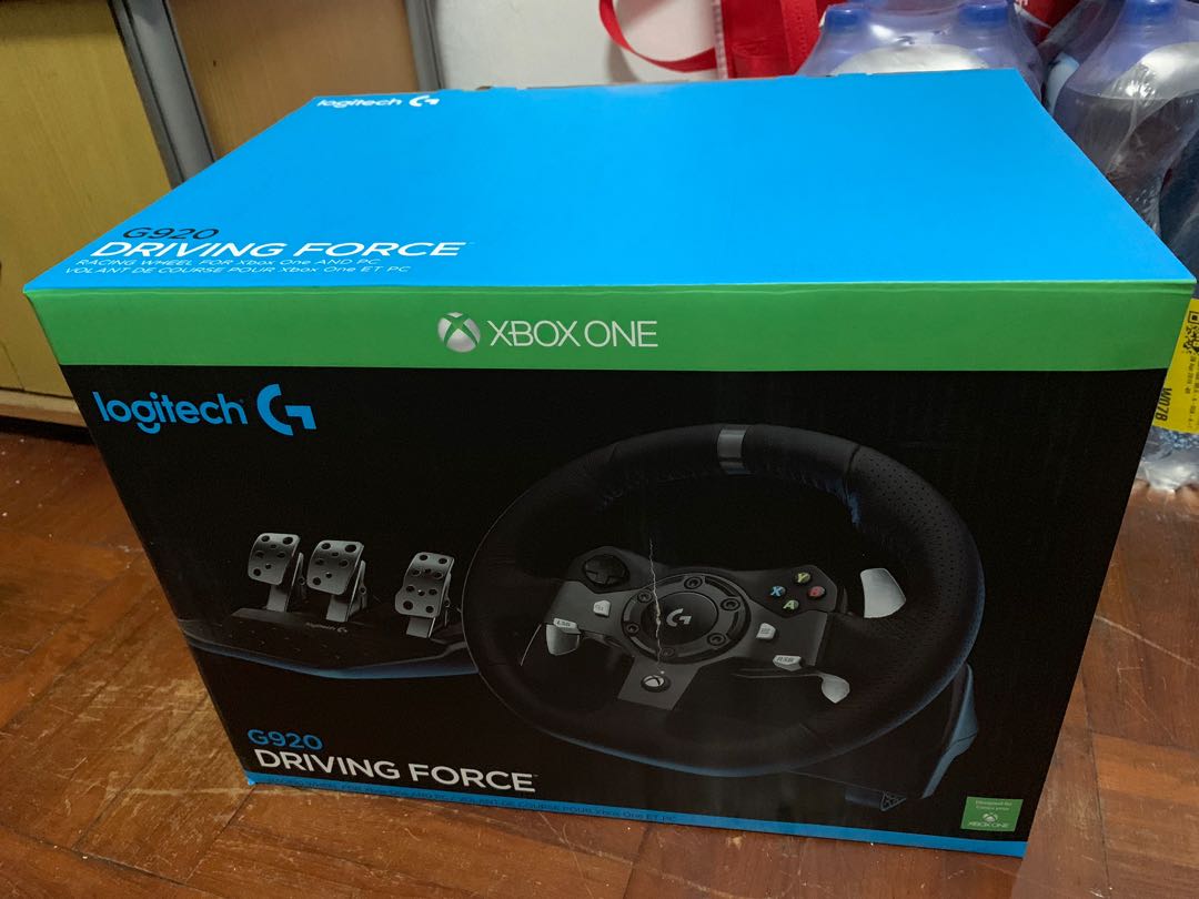 Logitech G920 Gaming Wheel Toys Games Video Gaming Gaming Accessories On Carousell