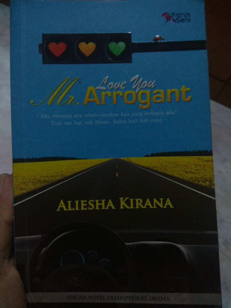 Malay Novel Love You Mr Arrogant Books Stationery Fiction On Carousell