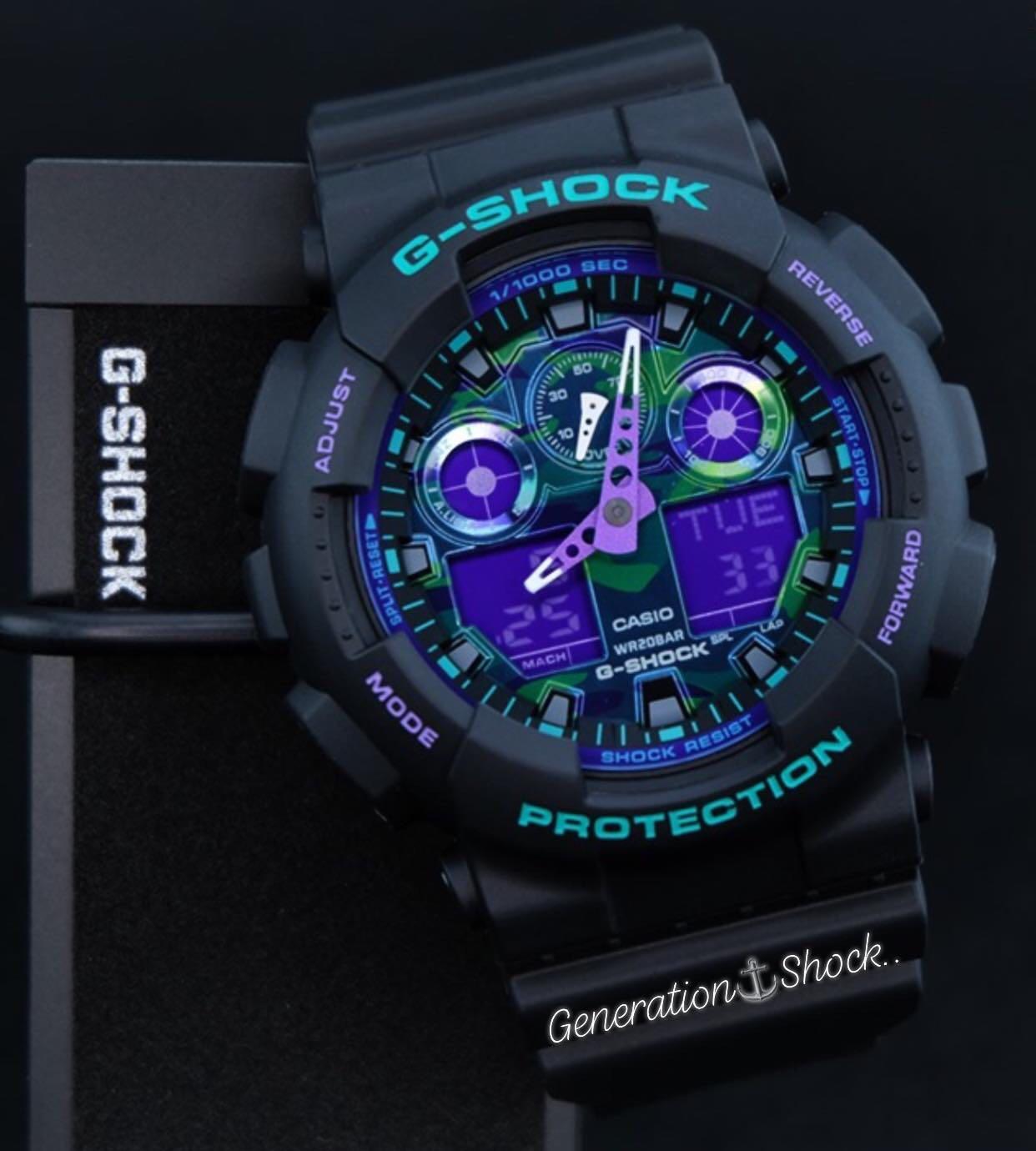 New Gshock Unisex Diver Sports Watch 100 Original Authentic Casio G Shock Ga 100bl 1adr Ga 100bl 1a Ga100bl 1a Ga 100 1a Luxury Watches On Carousell