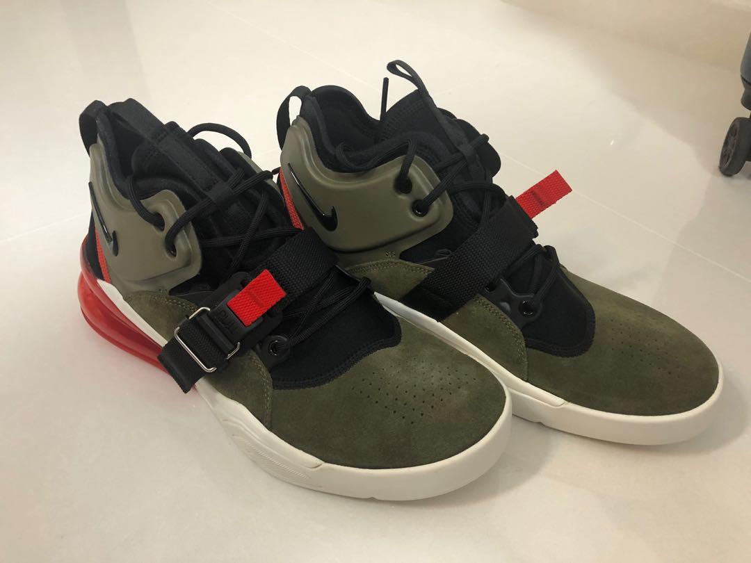 Nike Air Force 270 Green Men s Fashion Footwear Sneakers on