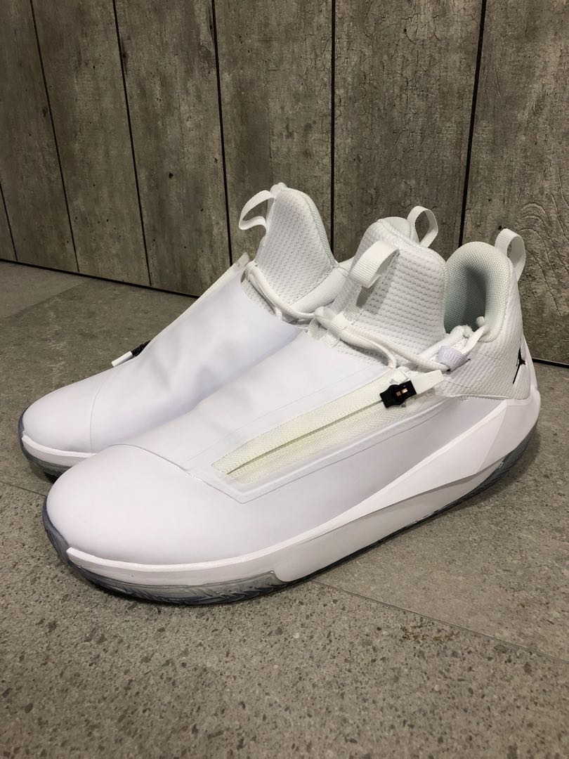 Jordan jumpman discount hustle all white