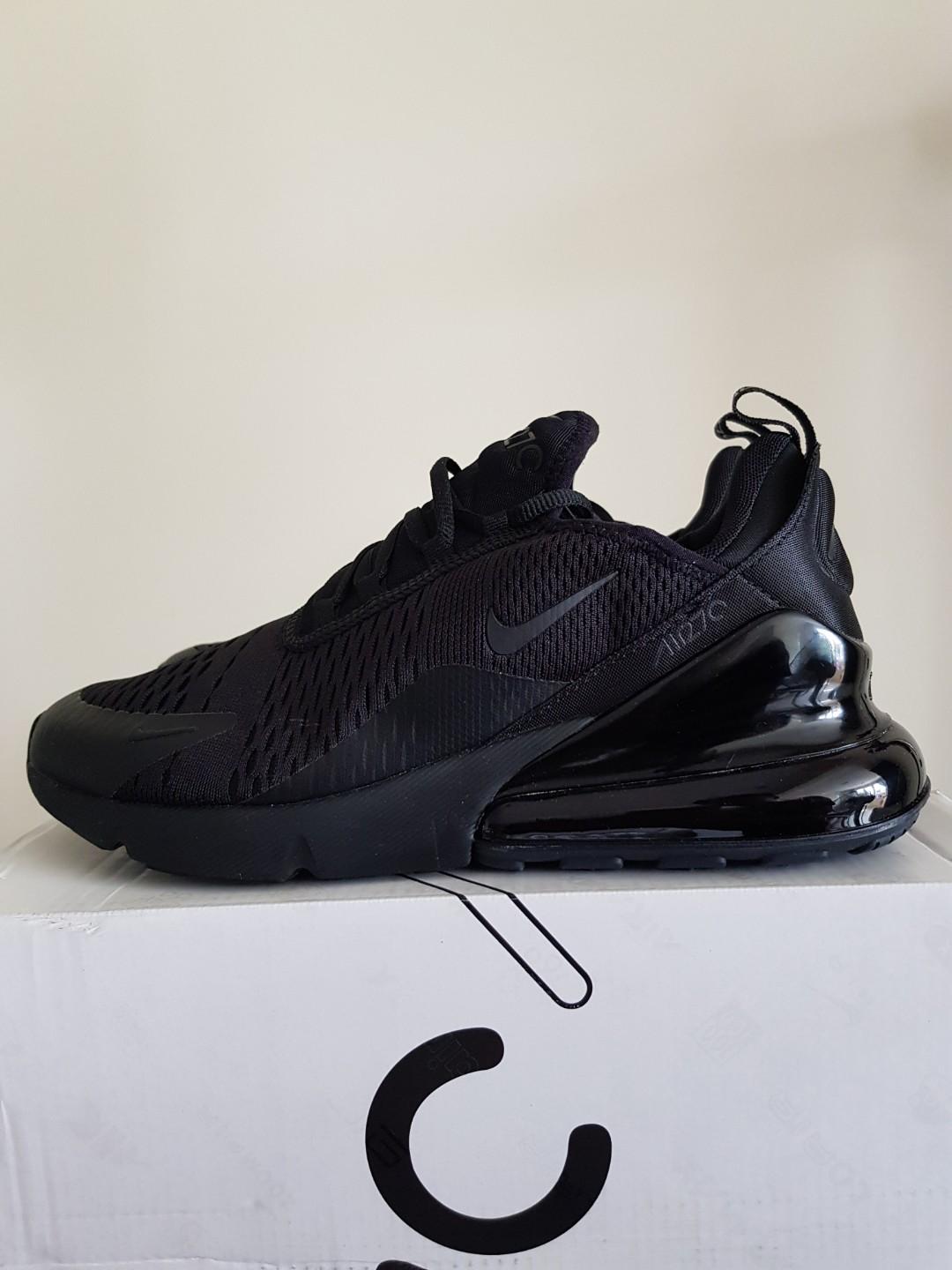 Nike Air Max 270 Triple Black [BNIB 