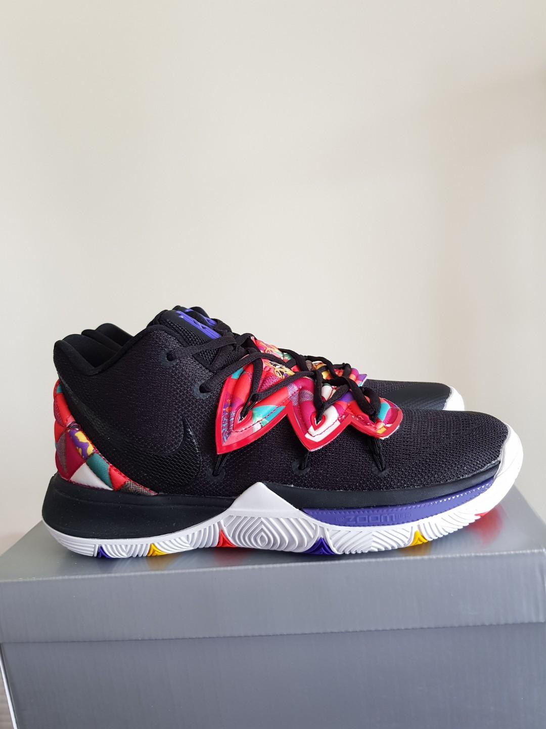 Nike Kyrie 5 BHM Black History Month White Mtlc Red Bronze
