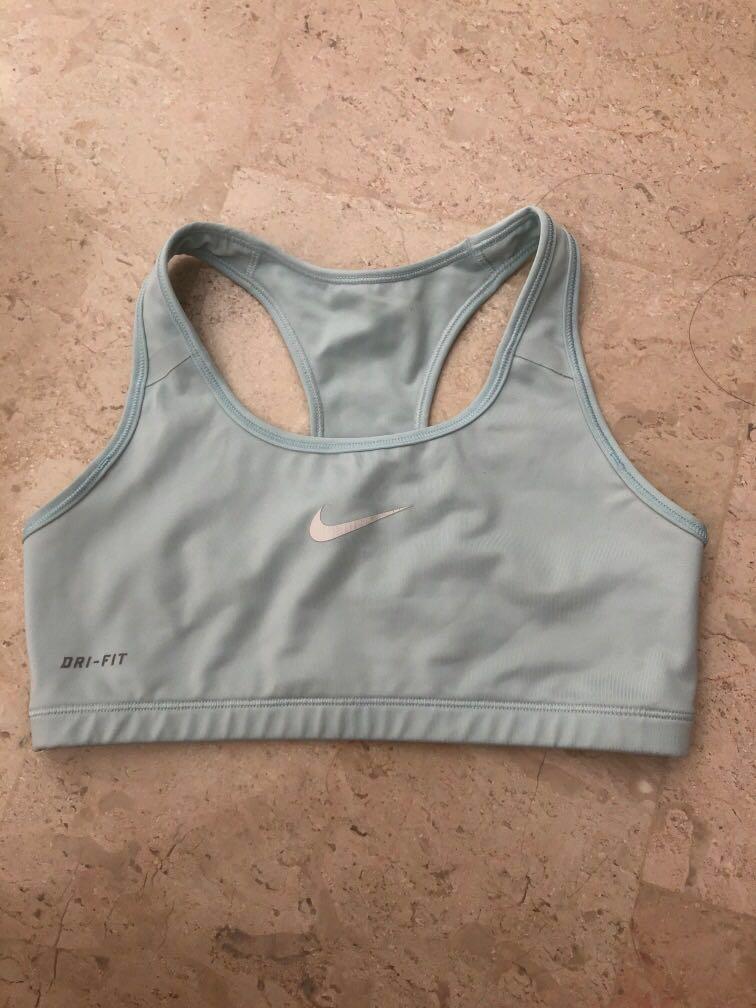 Nike Sports Bra - Dri Fit - Baby Blue 
