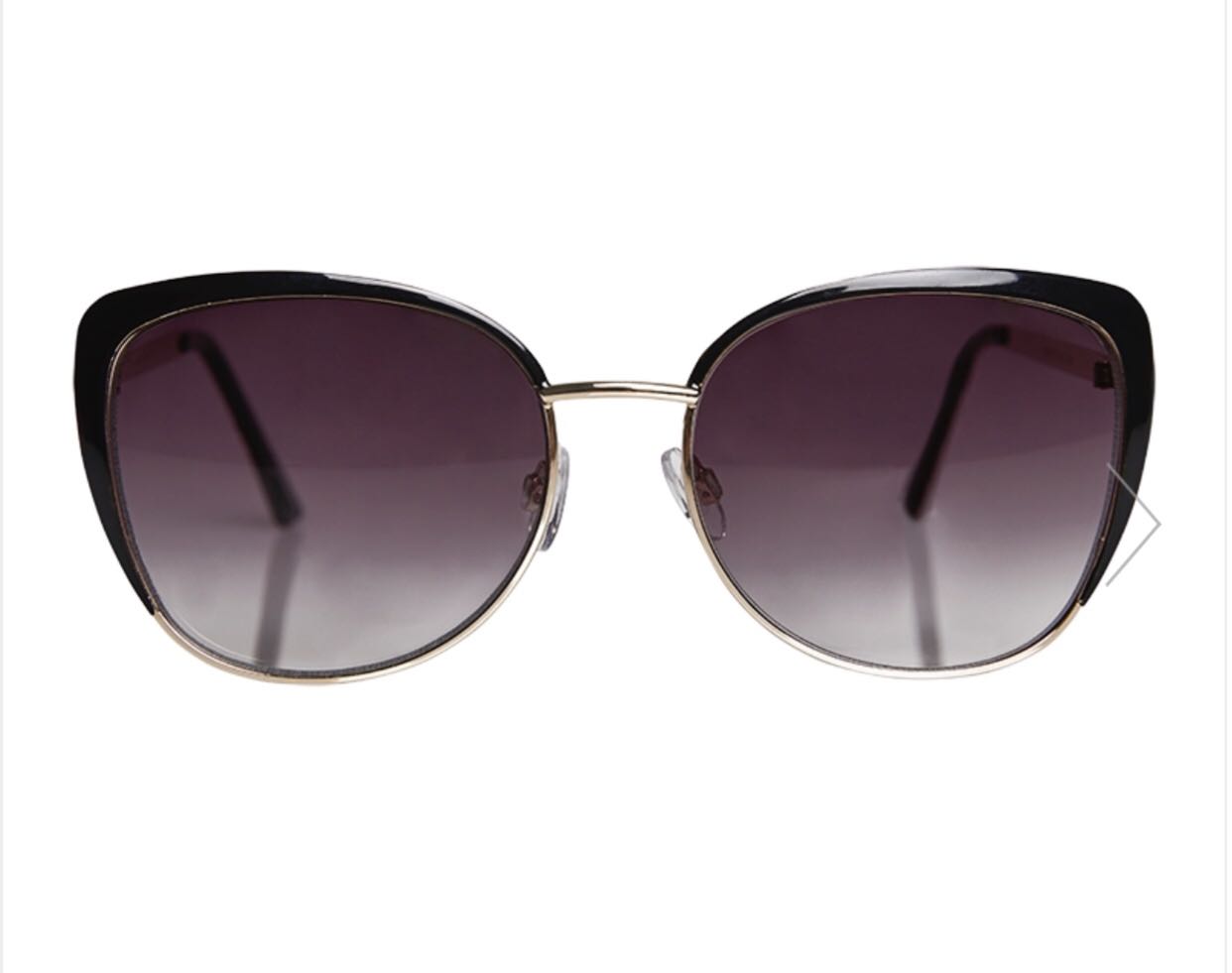 O by oscar de sales la renta catty metal sunglasses