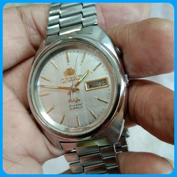 Orient AAA Crystal Original Fesyen Pria Jam Tangan di Carousell